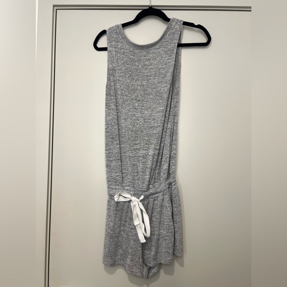 Wilfred Free Gray Reposa Luxe Jersey Knit Izabel Romper Women's - Picture 1 of 3